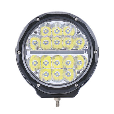 HANMA 16PCS 18cm گرد چراغ های آفرود LED کهربایی 9600lm برای SUV ATV UTV
