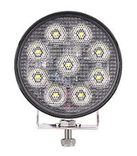 EMC Round Off Road LED Work Flood Lights 54W R10 for ATV SUV UTV