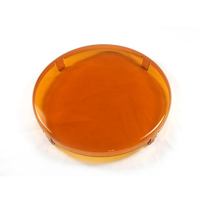 پوشش چراغ غلاف LED پلاستیکی خودرو 9 اینچی شفاف