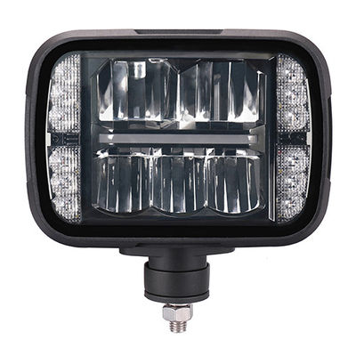 کیفیت  Black SAE 5 X 7 LED Snow Plow Headlights 30W 6000K High Low Beam کارخانه