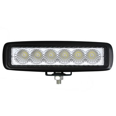 کیفیت  RoHS Flood Beam Ultra Thin LED Light Bar 12V Flood Beam DC 30V کارخانه