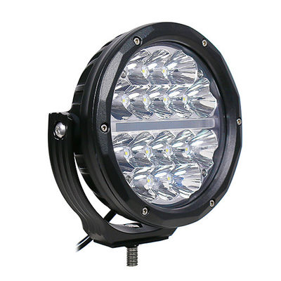 HANMA 16PCS 18cm گرد چراغ های آفرود LED کهربایی 9600lm برای SUV ATV UTV