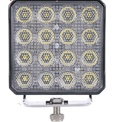 قایق 4WD 16PCS*6W Osram 90W LED کار نور بالا لومن اکسترود محفظه آلومینیومی