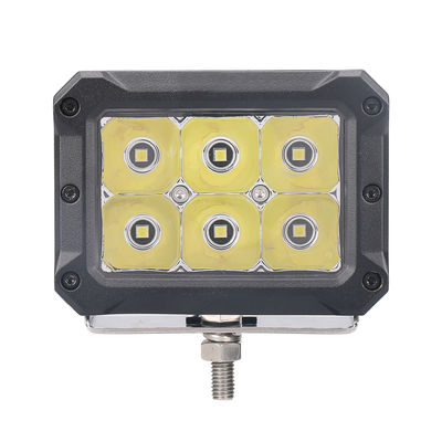 چراغ های سیلاب کار LED کمکی Hanma 18W با صفحه تزئینی زرد