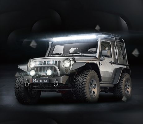 نوار نور LED 21.5 اینچی 6000k 12 ولت ضد آب سیلاب 90 درجه CE RoHS دو ردیف نور LED