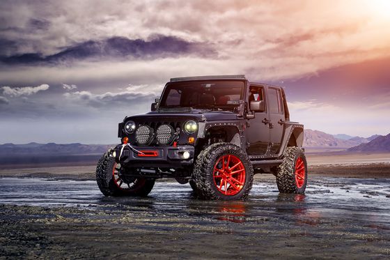 UTV SUV 22.86cm دور آفرود با قدرت بالا چراغ رانندگی LED 10539lm