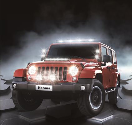 IP67 SUV UTV Driving چراغهای آفرود LED گرد 7 اینچی با قدرت بالا 45W 4050lm
