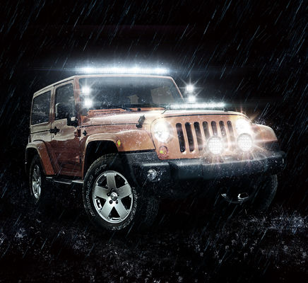 تراشه کری تایید شده DOT ​​Headlight Headlight 4x6 ون گرمکن 30 واتی