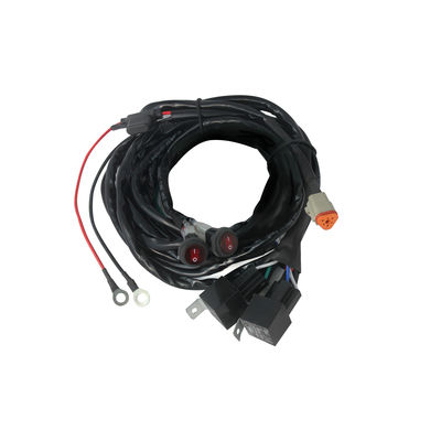رله خاموش جاده چراغ خودرو مهار سیم 3 PDT DC 24V 30V