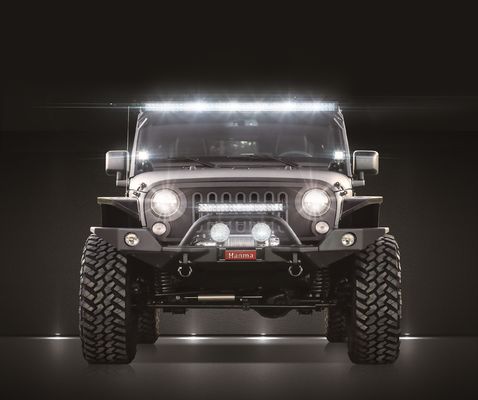 52 اینچ 300 وات منحنی دو ردیفه چراغ بار کامیون آفرود ATV SUV بار نور