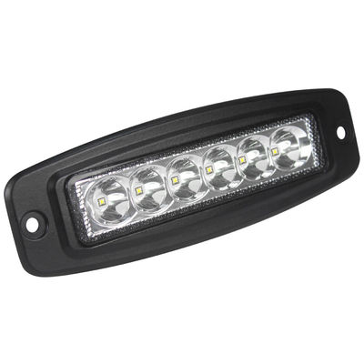 IP69K ATV 6 اینچ میله ال ای دی فوق باریک با شدت بالا 6 عدد * OSRAM 3w