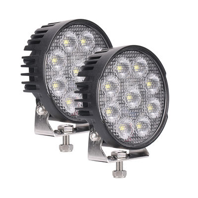 2PCS EMC Off Road LED Work Flood Lights 54W R10 for ATV SUV UTV