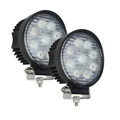 30 درجه پرتو 2160lm گرد چراغ سیلاب LED 27 W 1 سال گارانتی
