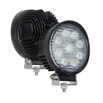 30 درجه پرتو 2160lm گرد چراغ سیلاب LED 27 W 1 سال گارانتی