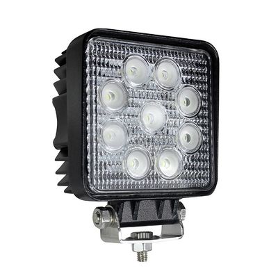 چراغ های سیلاب کار LED Bridgelux 27W برای ماشین آلات مهندسی