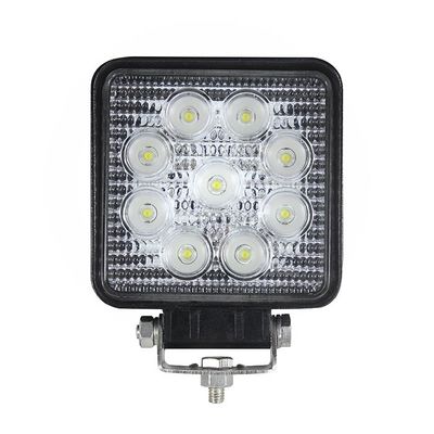 4PCS مربع LED کار چراغ های کاری IP67 2160lm مشکی