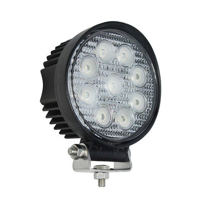 2160lm گرد LED کار چراغ سیلاب 27W صنعت معدن روشنایی آفرود